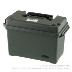 1 Brand New Uncle Mike's Plastic 50 Cal Forest Green Ammo Can