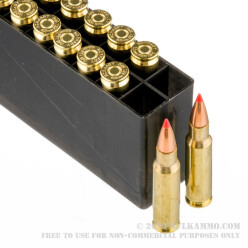 200 Rounds of 6.8 SPC Ammo by Hornady - 120gr SST
