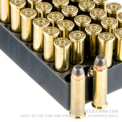 50 Rounds of .357 Mag Ammo by Magtech - 158gr SJSP