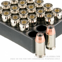 20 Rounds of .45 ACP Ammo by Corbon - 200gr JHP