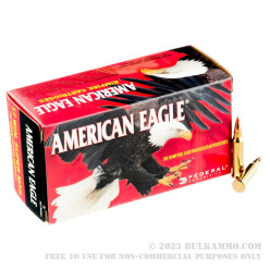 500 Rounds of .17 WSM Ammo by Federal American Eagle - 20gr Polymer Tipped