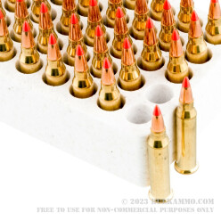 500 Rounds of .17 WSM Ammo by Federal American Eagle - 20gr Polymer Tipped