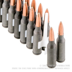 20 Rounds of 5.45x39mm Ammo by Tula - 60gr FMJ