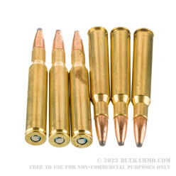 20 Rounds of 30-06 Springfield Ammo by Federal Power-Shok - 180gr SP