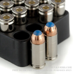 20 Rounds of 9mm + P Ammo by Glaser Safety Slug - 80gr Pre-Fragmented HP