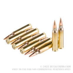 50 Rounds of 5.56x45 Ammo by Magtech - 62gr FMJ