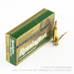 20 Rounds of .243 Win Ammo by Remington Premier - 75gr AccuTip-V BT