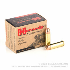 20 Rounds of .454 Casull Ammo by Hornady - 240gr JHP