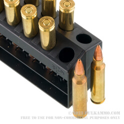 20 Rounds of .223 Ammo by Remington Premier Match - 77gr HPBT MatchKing