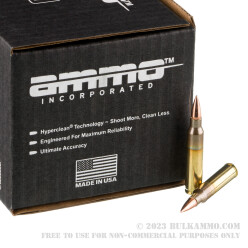 200 Rounds of 5.56x45 Ammo by Ammo Inc. - 62gr FMJ SS109