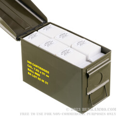 560 Rounds of 7.62x51 Ammo by Igman in Ammo Can - 147gr FMJ M80