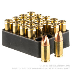 20 Rounds of 9mm Ammo by Black Hills Ammunition - 125gr HoneyBadger