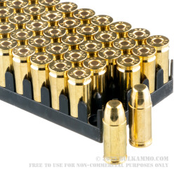 50 Rounds of 9mm Ammo by Sellier & Bellot Subsonic - 150gr FMJ