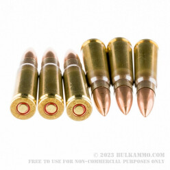20 Rounds of 7.62x39mm Ammo by PMC - 123gr FMJ