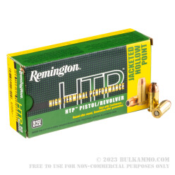 500  Rounds of .45 ACP Ammo by Remington HTP Subsonic - 230gr JHP