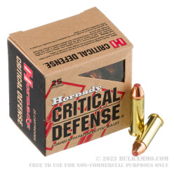 25 Rounds of .38 Spl Ammo by Hornady - 110gr JHP