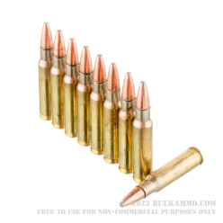 20 Rounds of 6.8 SPC Ammo by Federal - 90gr Bonded Soft Point