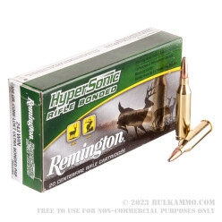 20 Rounds of .243 Win Ammo by Remington HyperSonic Bonded - 100gr CLP-SP