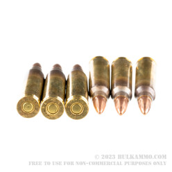 100 Rounds of 5.56x45 Ammo by Federal - 55gr FMJBT