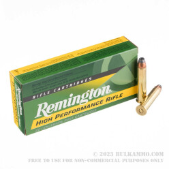 20 Rounds of .45-70 Ammo by Remington High Performance Rifle - 300 gr SJHP
