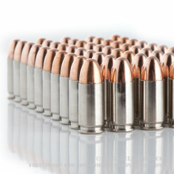 1000 Rounds of 9mm Nickel Plated Ammo by Remington - 115gr MC