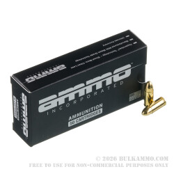 1000 Rounds of 9mm Ammo by Ammo Inc. - 115gr TMJ