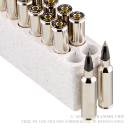 20 Rounds of .300 Win Short Mag Ammo by Winchester Ballistic Silvertip- 150gr Polymer Tipped