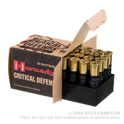 200 Rounds of .410 Ammo by Hornady Critical Defense - 235gr Triple Defense