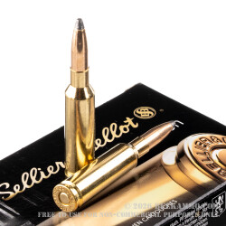 20 Rounds of 6.5 Creedmoor Ammo by Sellier & Bellot - 156gr SP