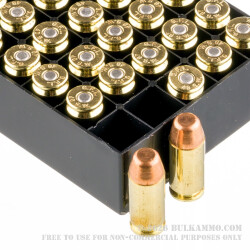 50 Rounds of .40 S&W Ammo by Fiocchi - 180gr FMJ 50 Rounds of .40 S&W Ammo by Fiocchi - 180gr FMJ
