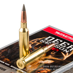20 Rounds of 6.5 mm Creedmoor Ammo by Winchester Deer Season XP - 125gr Polymer Tipped