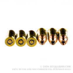 1000 Rounds of 9mm Ammo by Magtech - 124gr JHP