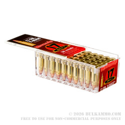 500 Rounds of .17HM2 Ammo by Hornady Varmint Express - 17gr V-MAX
