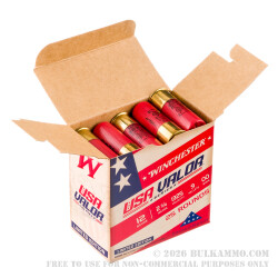 25 Rounds of 12ga Ammo by Winchester USA VALOR - 00 Buck