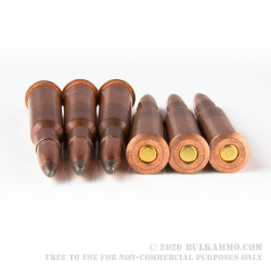 20 Rounds of 7.62x54r Ammo by Wolf WPA Military Classic  - 200gr SP