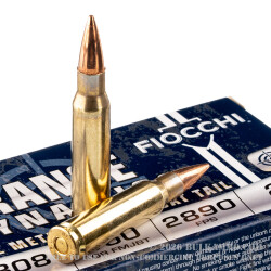 200 Rounds of .308 Win Ammo by Fiocchi - 150gr FMJBT