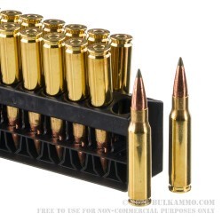 20 Rounds of .308 Win Ammo by Remington Premier Long Range - 172gr Speer Impact