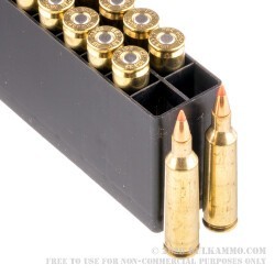 200 Rounds of .22-250 Rem Ammo by Hornady Superformance - 50gr V-MAX