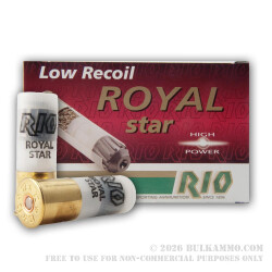 5 Rounds of 12ga Ammo by Rio - 1 ounce Rifled Slug 5 Rounds of 12ga Ammo by Rio - 1 ounce Rifled Slug