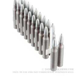 20 Rounds of .223 Ammo by Tula - 55gr HP