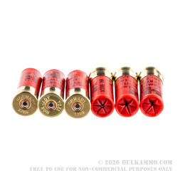 100 Rounds of 12ga Ammo by Hornady Varmint Express - #4 Buck