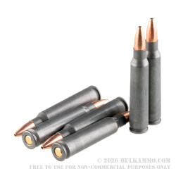 20 Rounds of .223 Ammo by Wolf WPA - 55gr HP