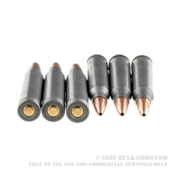 20 Rounds of .223 Ammo by Wolf WPA - 55gr HP