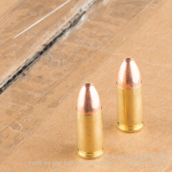 1000 Rounds Loose Pack of 9mm Ammo by Blazer Brass - 115gr FMJ