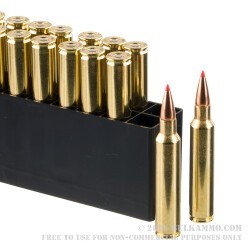 20 Rounds of .300 PRC Ammo by Hornady American Whitetail Tipped - 165gr SST