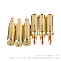 20 Rounds of .300 PRC Ammo by Hornady American Whitetail Tipped - 165gr SST
