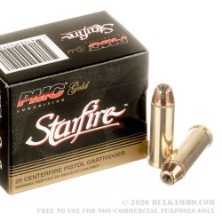 20 Rounds of .44 Mag Ammo by PMC Starfire - 240gr JHP 20 Rounds of .44 Mag Ammo by PMC Starfire - 240gr JHP