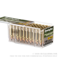 2000 Rounds of .17 HMR Ammo by Remington Premier Magnum Rimfire - 17gr AccuTip-V