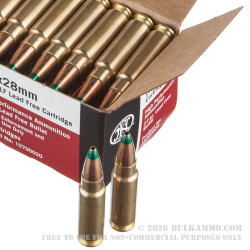 50 Rounds of 5.7x28 mm Ammo by FN Herstal - 27gr Lead Free JHP