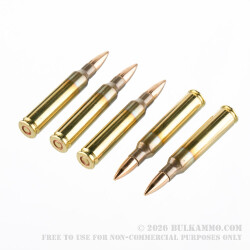 200 Rounds of 5.56x45 Ammo in Plastic Battle Packs by PMC - 55gr FMJ